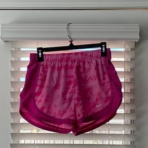 EUC Hot Pink Tie Dye Nike Shorts